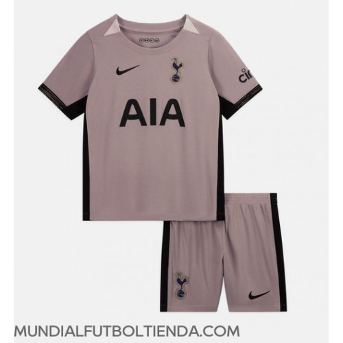 Camiseta Tottenham Hotspur Tercera Equipación Replica 2023-24 para niños mangas cortas (+ Pantalones cortos)
